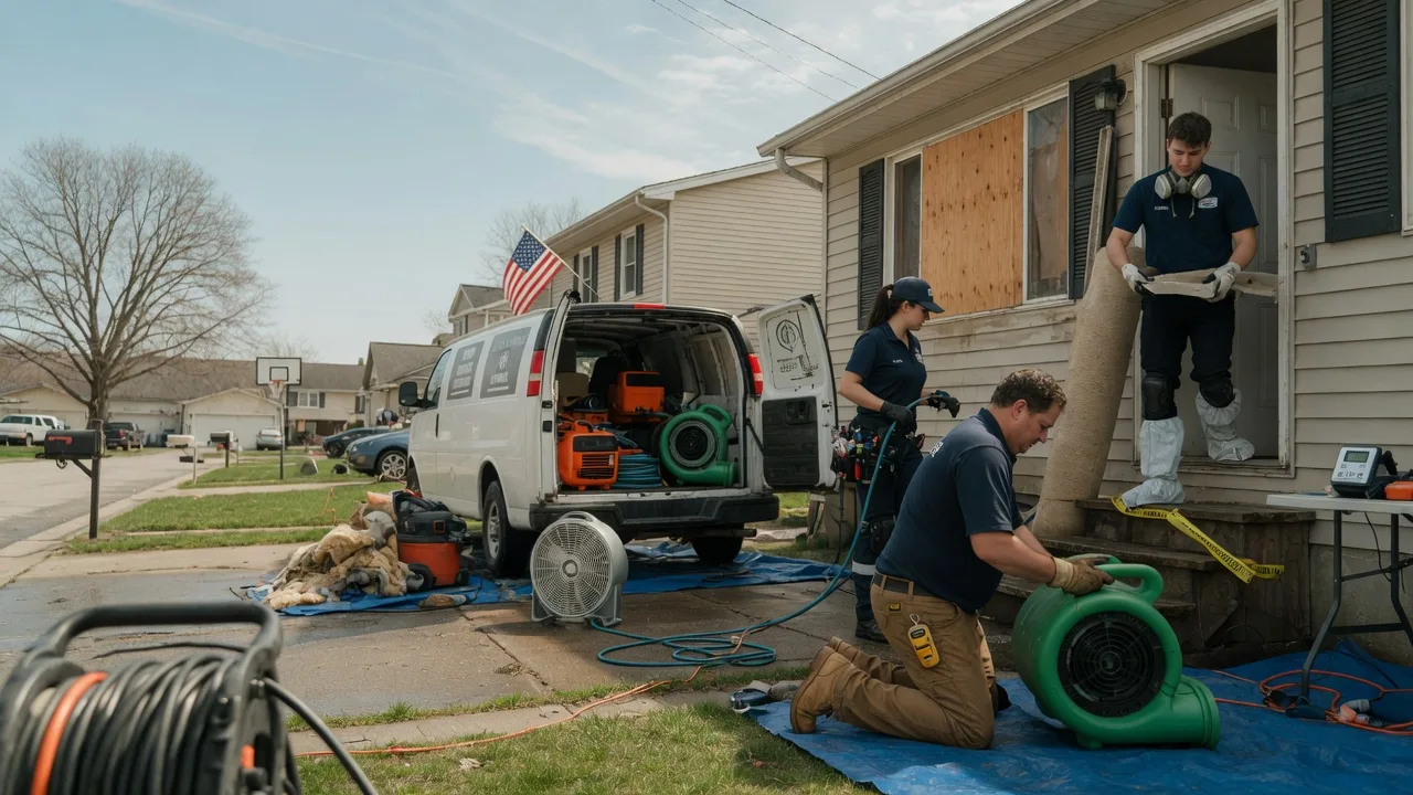 Water Damage Restoration in Booneville, MS near me